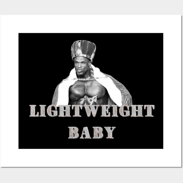 Ronnie Coleman Lightweight Baby Gym Meme Wall Art by TheDesignStore